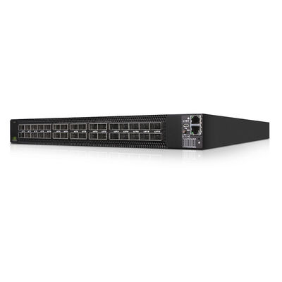 32-poort Open Ethernet Switch Mellanox MSN3700-VS2F Spectrum-2 gebaseerd op 200GBE met poorten