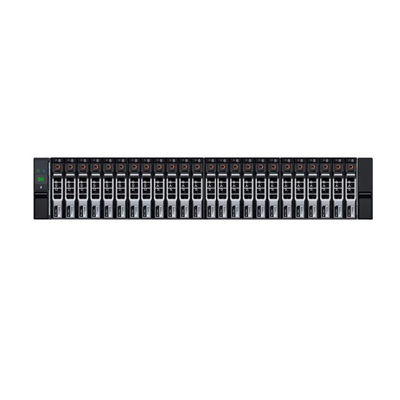 24Bay 2,4 TB SAS 12 Gbps Netwerkopslagserver 10k 8GB RJ45 Base T ISCSI 10 Gbps
