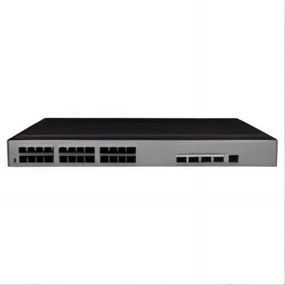 VLAN-ondersteunende netwerkschakelaar 10/100/1000Mbps Transmissiesnelheid 24 poorten met wisselstroom