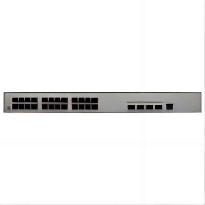 VLAN-ondersteunende netwerkschakelaar 10/100/1000Mbps Transmissiesnelheid 24 poorten met wisselstroom