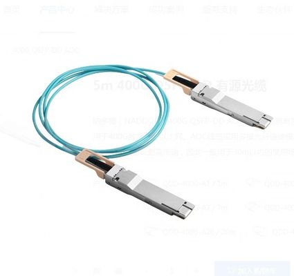 Mellanox-compatibele QDD-400G-A10 actieve optische kabel voor snelle gegevensoverdracht