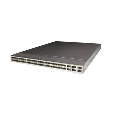 CE6863-48S6CQ-F 48*25G SFP28 6*100G QSFP28 Network Switch 1U Chassis voor prestaties