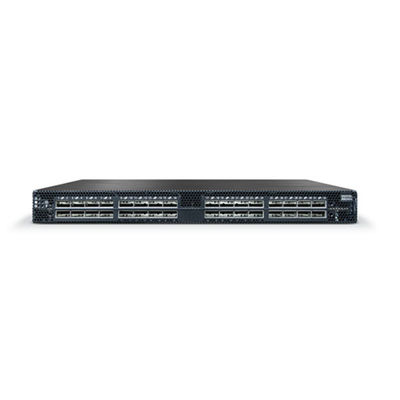MSN3700-CS2F 100GbE 1U Open Ethernet Switch 32 QSFP28-poorten 2 PS AC x86 CPU Standaarddiepte P2C luchtstroom