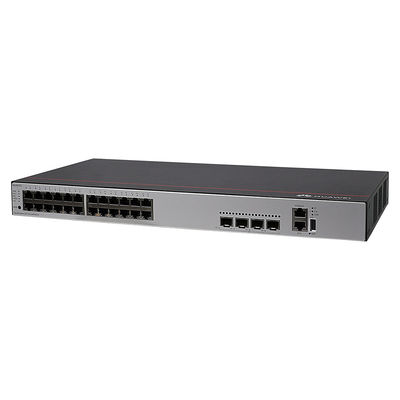 CloudEngine S5735-L24T4X-A1 10/100/1000Mbps Netwerkschakelaar met 4 x 10 GE SFP-poorten
