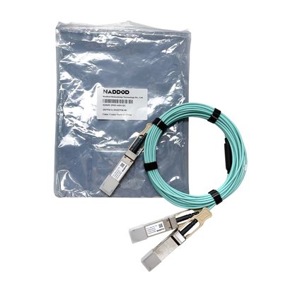 15m 200Gb/S 400Gb/S QSFP-DD IB HDR Actieve optische kabel AOC kabel voor Mellanox