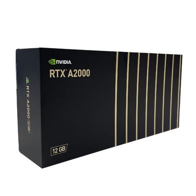 12g 60Mhs GDDR6 GPU Card RTX A2000 Graphics Video Card Voor gamers