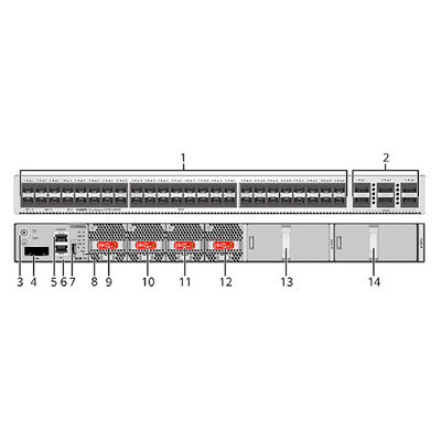Voorraad 48-poort Gigabit Switch S6730-H48X6C 1U Chassis Height Network Optical Switch