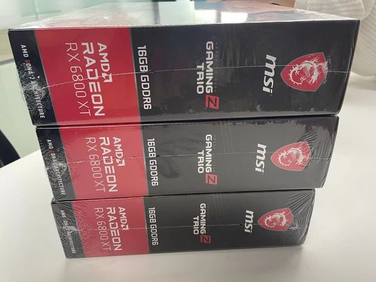 GDDR6 256 bit GPU kaart RX 6800 XT 2NS gaming videokaart
