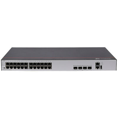 VLAN-ondersteuning CloudEngine S5735-L24P4X-A 24 poorten Gigabit 4 10G Optical POE Network Managed Switch