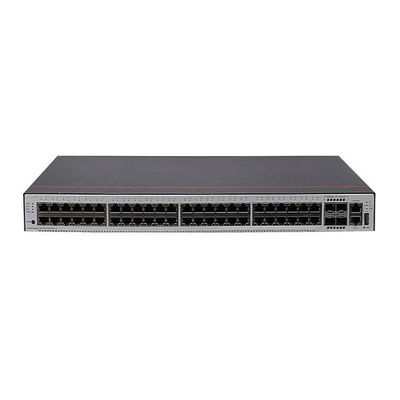 1U Chassis Hoogte S5735-L48T4S-A 48*10/100/1000BASE-T-poorten 4*GE SFP-poorten AC Power Switch
