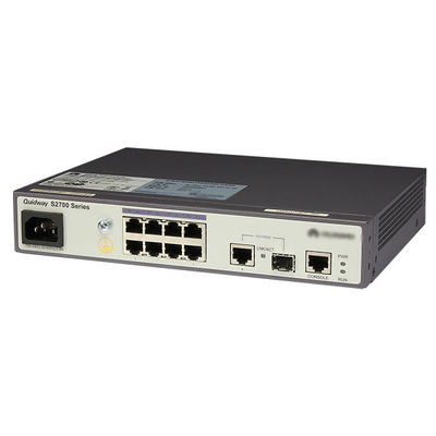 S2700-9TP-SI-AC 8 poort Ethernet 10/100 netwerkschakelaar met 32 Gbit/s schakelcapaciteit